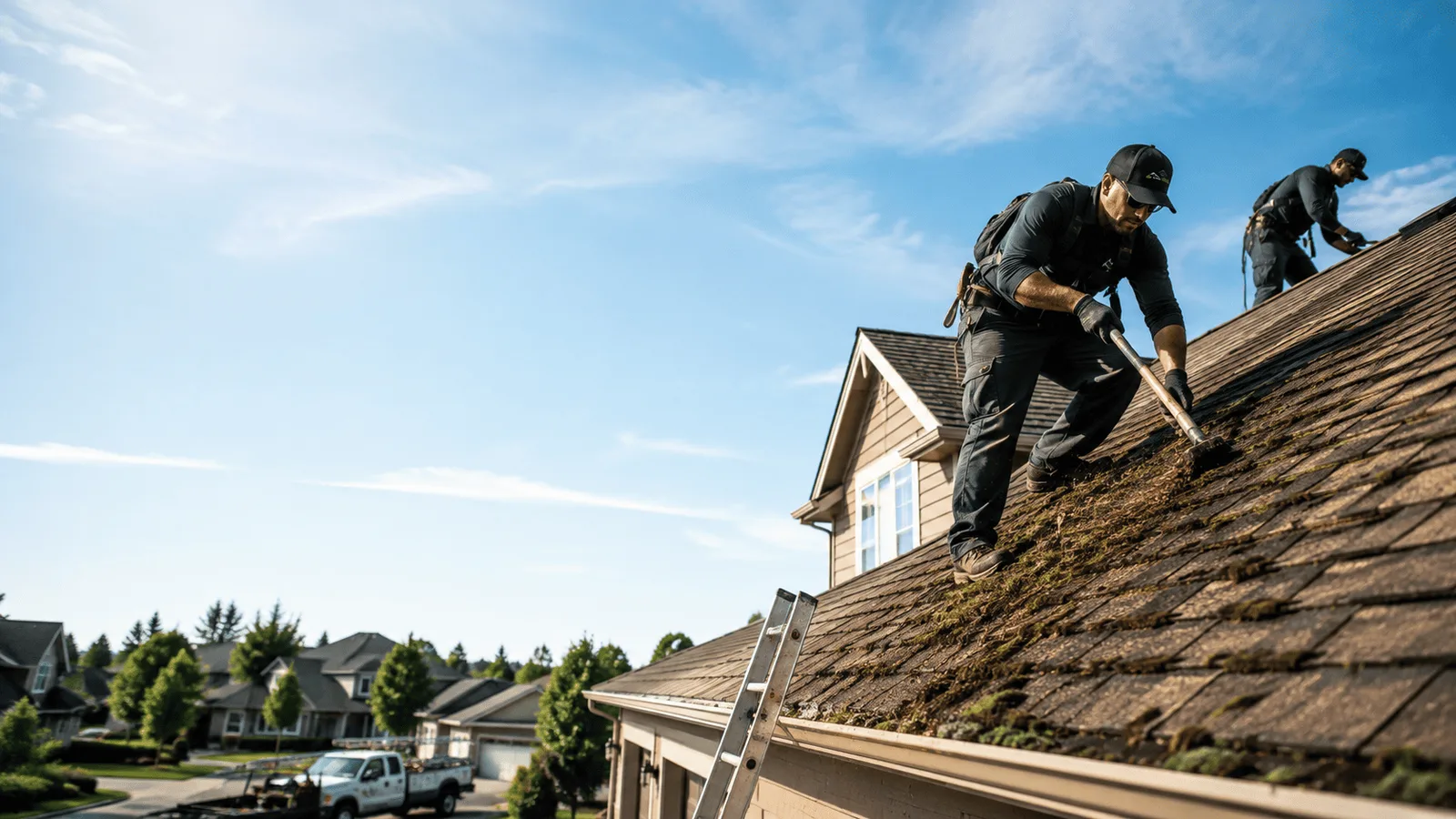 Roof Moss Removal in Moreland, GA near me